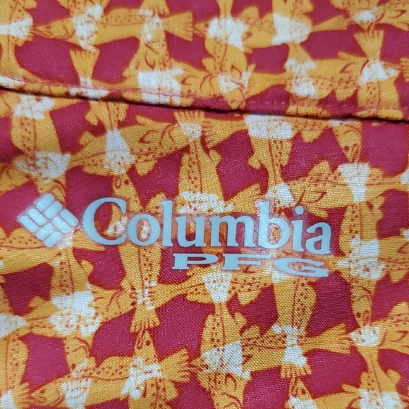 Columbia Pink Orange Asymmetrical Mini Skirt - Picture 9 of 12